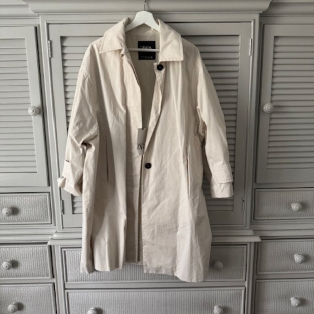 NWT Zara Trench Coat Size XS